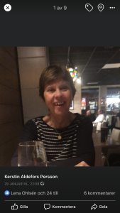 Profilbild på Kerstin Aldefors-Persson
